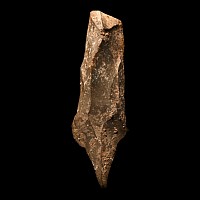 French Stone Age Knapped Flint Burin