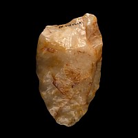 African Stone Age Homo Erectus Knapped Quartzite Handaxe
