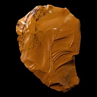 Stone Age Mousterian Knapped Fontmaure Jasper Neanderthal Scraper