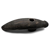 Large Stone Age Corded Ware Boat-Shaped Axehead