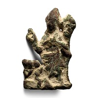 Medieval Bronze Pilgrim's Badge of St Christopher