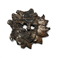 Medieval Pewter Pilgrim's Badge with Sun in Splendour
