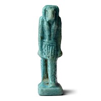 Egyptian Faience Thoth Amulet