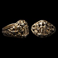 Eastern European Bronze Marriage Ring