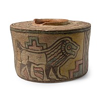 Indus Valley Painted Terracotta Vessel
