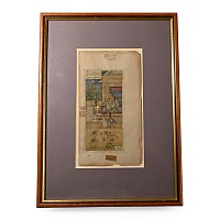 Indian Framed Watercolour Painting