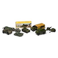 American WWII Die Cast Armoured Vehicle Group