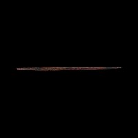 Large Mesopotamian Bronze Spearhead Inscribed: 'Belonging to the Palace of Ipiq-Adad' a King of the city Eshnunna