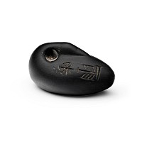 Neo-Babylonian Black Stone Duck Weight with Cuneiform Inscription