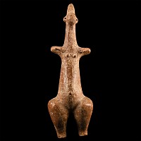 Amlash Style Terracotta Idol