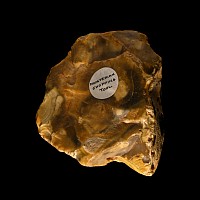 Stone Age Knapped Flint Chopping Tool