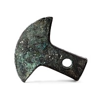 Pre-Columbian Semilunar 'Tumi Bronze Knife