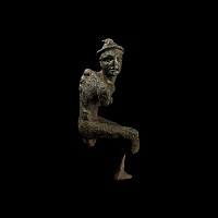 Roman Bronze Hunchback Grotesque Statuette