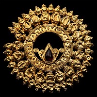 Achaemenid Elaborate Gold Earring