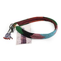Zulu Woman's Beaded 'Ixama' Belt and Photograph of Ms Kokuthula Ncele a descendant of the Owner