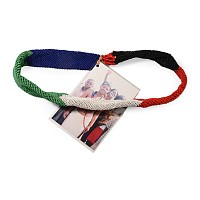 Zulu Woman's 'Ujiza' Collar and Photograph of Ms Tandile Xaba A Descendant of the Owner