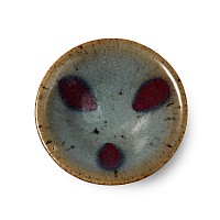 Chinese Purple-Splashed Ceramic Bowl