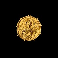 Post-Byzantine Gold Archbishop's Pectoral Pendant