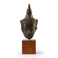 Large Thai Head of a Buddha