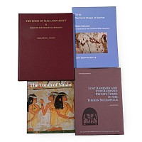 Books on Ancient Egyptian Tombs - 4 Titles