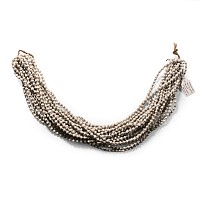 Zulu Man's Glass Bead Long Necklace