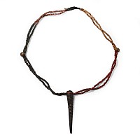 Zulu Woman's Snuff Box Necklace which Belonged to Mrs Ntombela