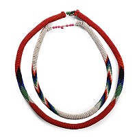 Zulu Woman's Glass Bead Necklaces