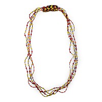 Swazi Men's Glass Bead Necklace