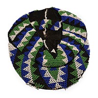Zulu Man's Glass Bead Cap