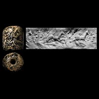 Western Asiatic Steatite Cylinder Seal with Deer and Scorpion