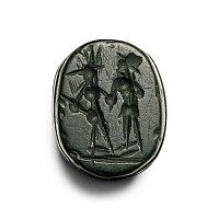 Egyptian Black Stone Scarab