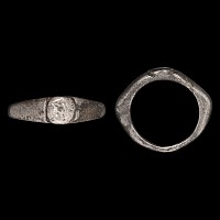 Roman Silver Ring with Animal