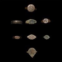 Roman to Medieval Bronze Ring Group