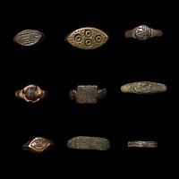 Roman to Medieval Bronze Ring Group