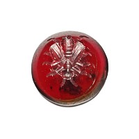Roman Garnet Gemstone with Fly