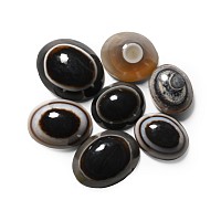 Banded Agate Eye Gemstone Group