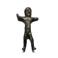 Romano-Celtic Bronze Statuette of God Sucellos