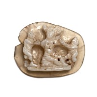 Roman Agate Cameo with Figures
