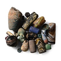 Roman Glass and Stone Bead and Pendant Collection