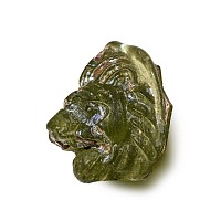 Large Roman Glass Roundel with Lion