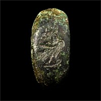 Roman Bronze Ring with Eagle