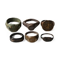 Roman to Medieval Bronze Ring Collection