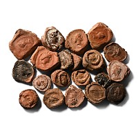 Roman Terracotta Bullae, Tesserae or Token Group
