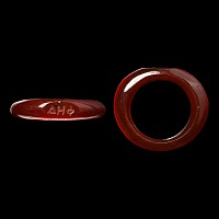 Roman Carnelian Ring with Greek Inscription