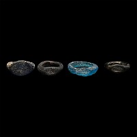 Roman Glass Ring Collection