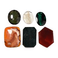 Post Medieval Stone and Glass Plaque Group