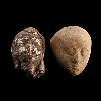 Phoenician Terracotta Head Group