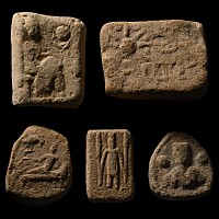 Eastern Roman Terracotta Tesserae and Tablet Collection