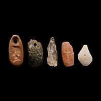 Western Asiatic Stone Amuletic Pendant Collection