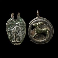 Roman Bronze Seal Box Lip Group